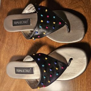 Prima Royale sandals colorful cute size 8